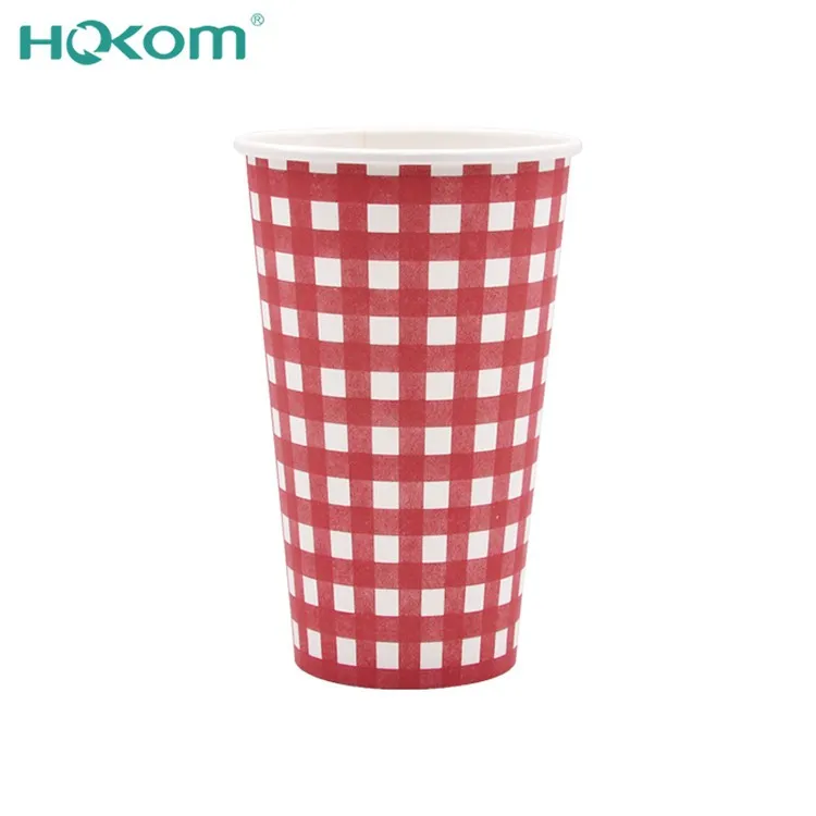 Велепродаја 16оз Појединачна зидна чаша за вруће чаје од сока од млијека кафе - Цустом лого и величина минералне воде без поклопца